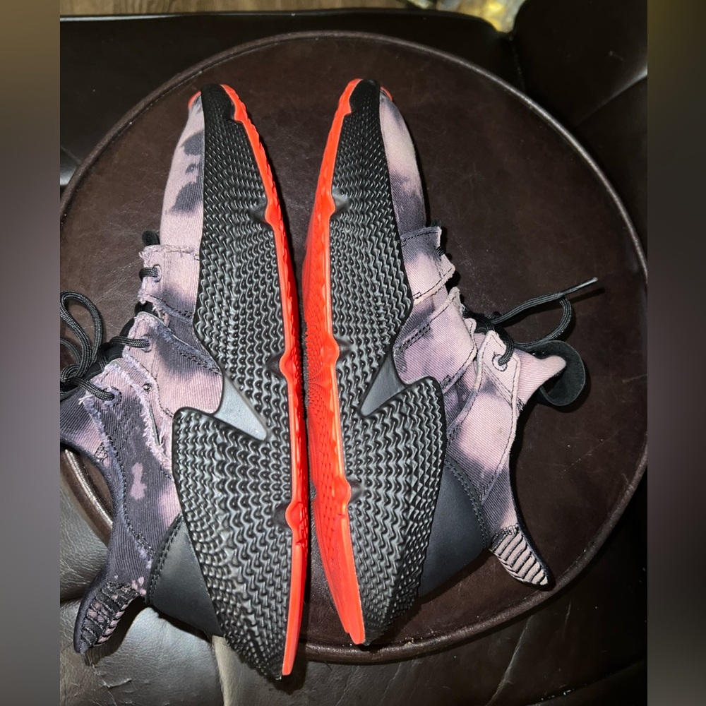 adidas Prophere Bleached Black Solar Red size 10 - Picture 12 of 13